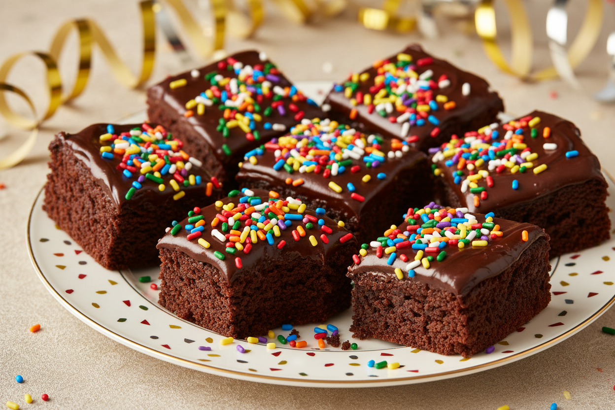 How to Celebrate with Birthday Brownies: The Ultimate Cake Upgrade - So Fudge