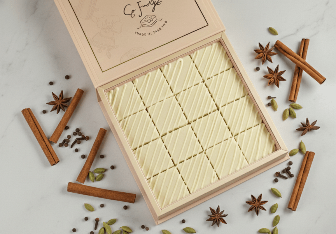 Chai Brownies (Box of 16) - So Fudge